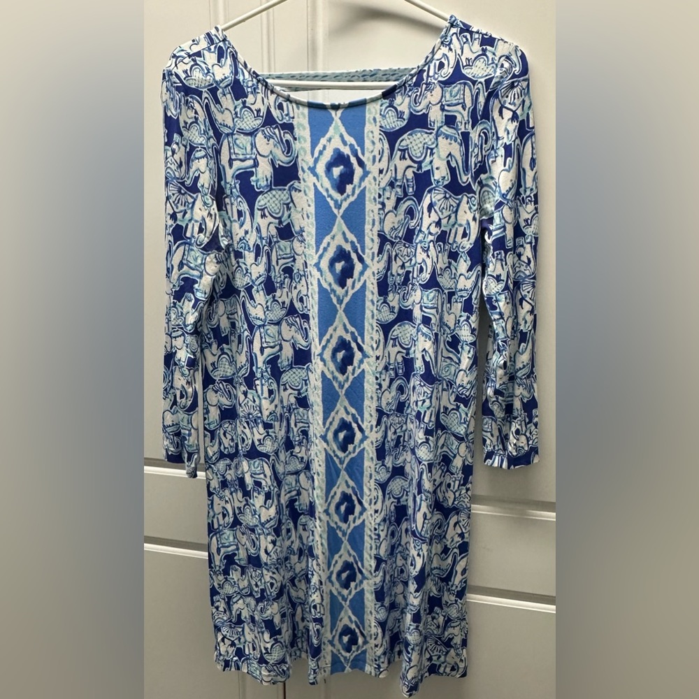 Lilly Pulitzer blue and white dress size‎ small